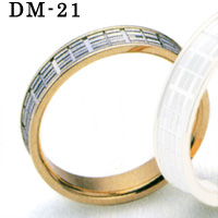 DM-21 Pt900/K18PG �����O