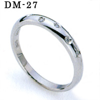 DM-27 Pt900 �_�C�������h �����O