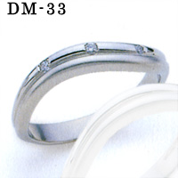 DM-33 Pt900 �_�C�������h �����O