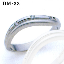 DAKS RM-33 Pt900�_�C�������h�����O