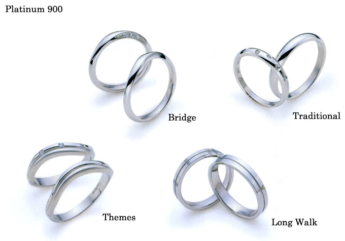 結婚指輪 マリッジリング 《ダックス・プラチナ900 (DAKS Marriage Pair Ring; Platinum 900 )》 英国老舗ブランド