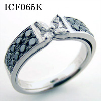 ICF065K K18WG�E�u���b�N�_�C�������h/�_�C�������h�E�����O