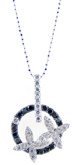 ICY ICB096K K18WG �u���b�N�_�C�������h/�_�C�������h �y���_���g�l�b�N���X