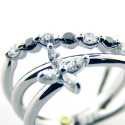 ICY ICF064K K18WG �u���b�N�_�C�������h/�_�C�������h �����O