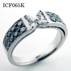 ICY ICF065K K18WG �u���b�N�_�C�������h/�_�C�������h �����O
