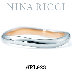 NINA RICCI 6RL923 Pt900/K18PG O