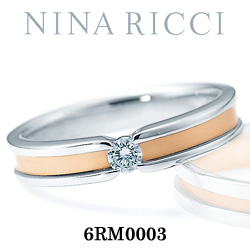 NINA RICCI 6RM0003 Pt900/K18PG _Ch O