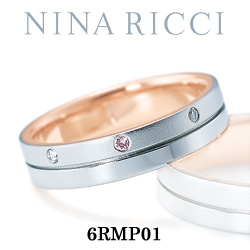 NINA RICCI 6RMP01 Pt900/K18PG _Ch/sN_Ch O