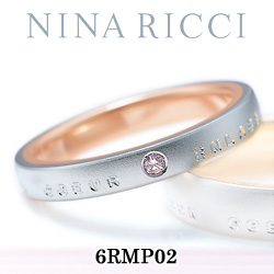 NINA RICCI 6RMP02 Pt900/K18PG sN_Ch O