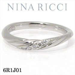 NINA RICCI 6R1J01 Pt900 _Ch O