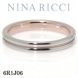 NINA RICCI 6R1J06 Pt900/K18PG O