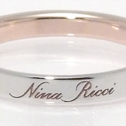 NINA RICCI 6R1J08 Pt900/K18PG O